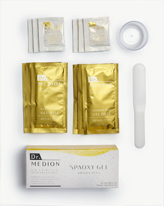 Dr. Medion Spaoxy Gel Bright Plus – Vitamin C Brightening Face Mask for Dark Spots & Sun Damage (6 Pack The Piazza Center for Plastic Surgery & Advanced Skincare