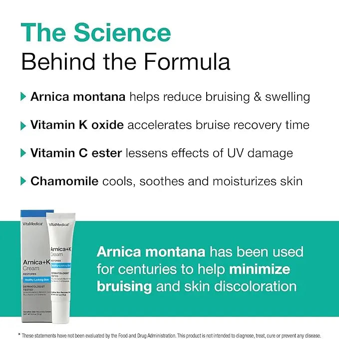 Arnica+K Recovery Cream - .5oz