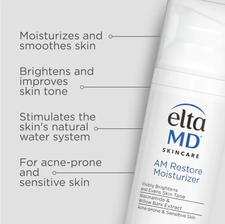 EltaMD AM Restore Moisturizer With Niacinamide The Piazza Center for Advanced Skincare