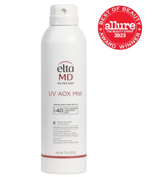 EltaMD UV AOX Mist Broad-Spectrum SPF 40 Sunscreen The Piazza Center for Advanced Skincare