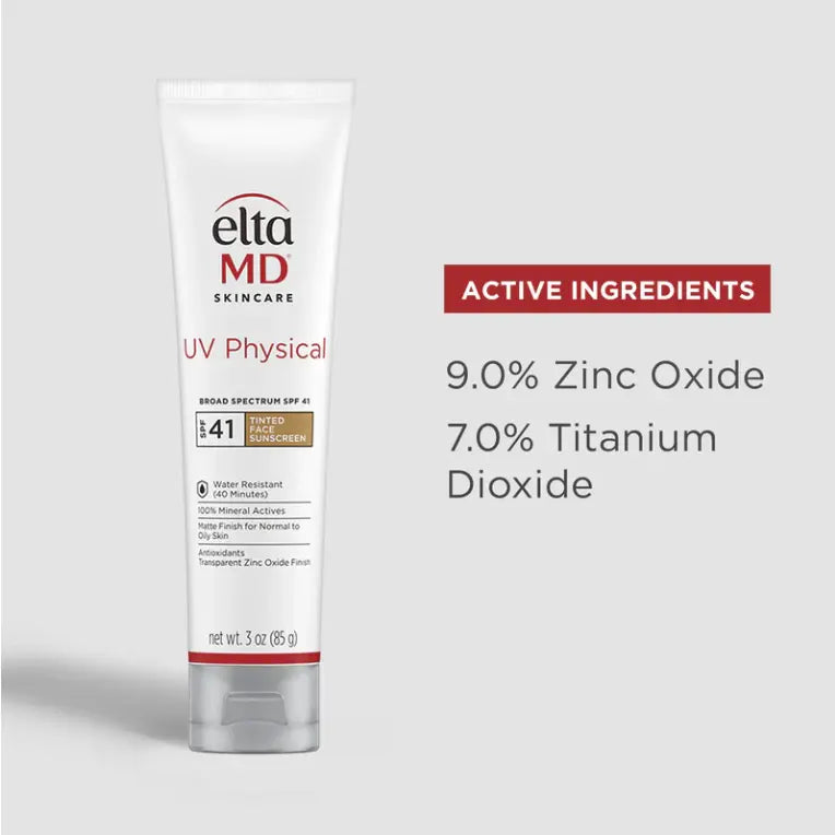 EltaMD UV Physical Broad-Spectrum SPF 41 Tinted Sunscreen The Piazza Center for Advanced Skincare