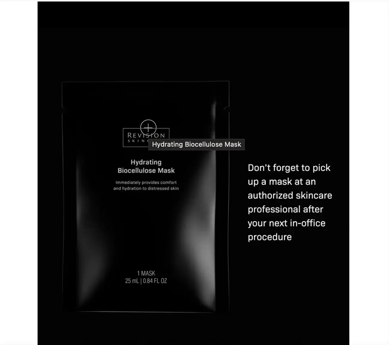 Revision Hydrating Biocellulose Mask | Professional Sheet Mask The Piazza Center for Plastic Surgery & Advanced Skincare