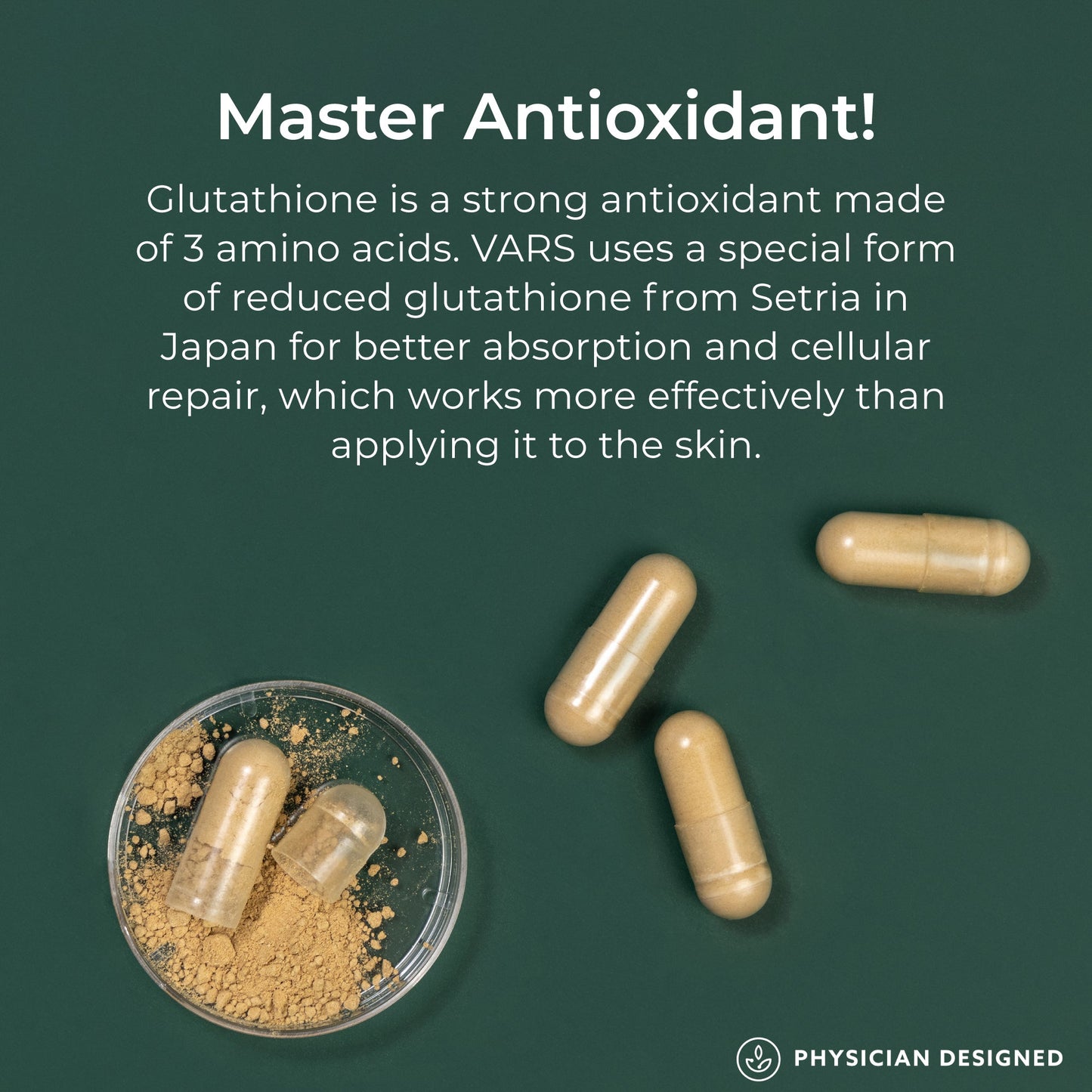 VARS Liposomal Glutathione Capsules | Antioxidant & Detox Support