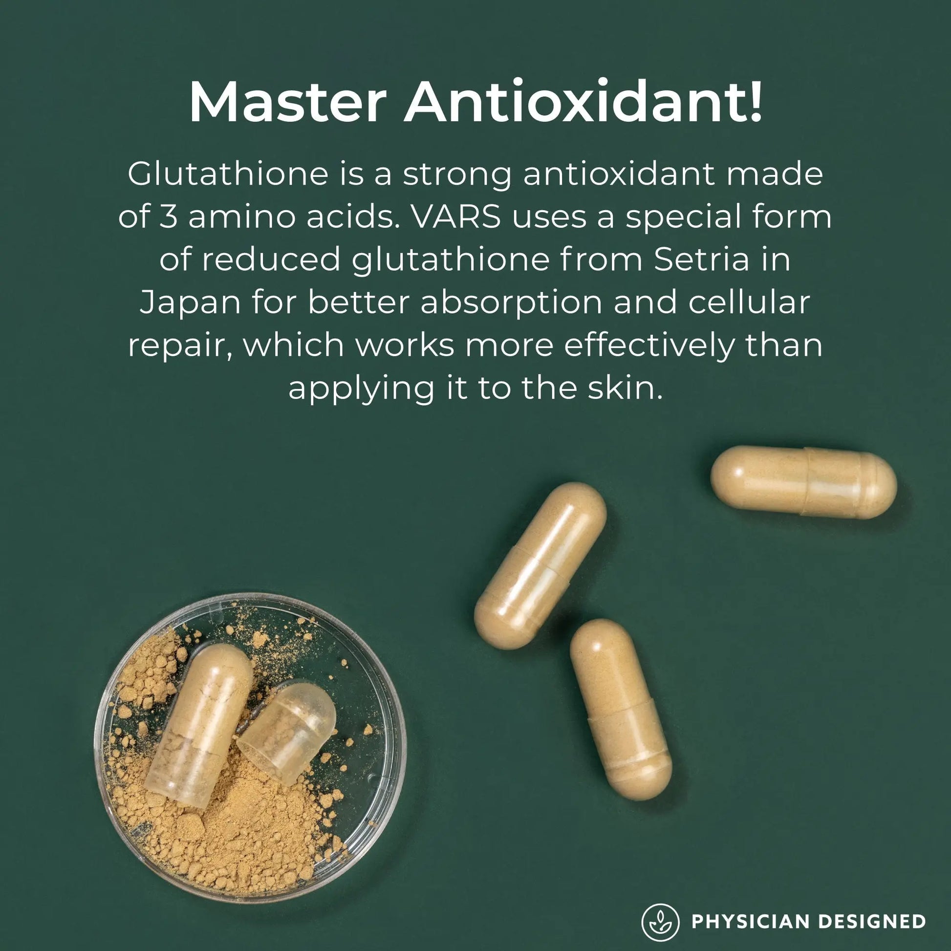 VARS Liposomal Glutathione Capsules | Antioxidant & Detox Support Physician Designed™