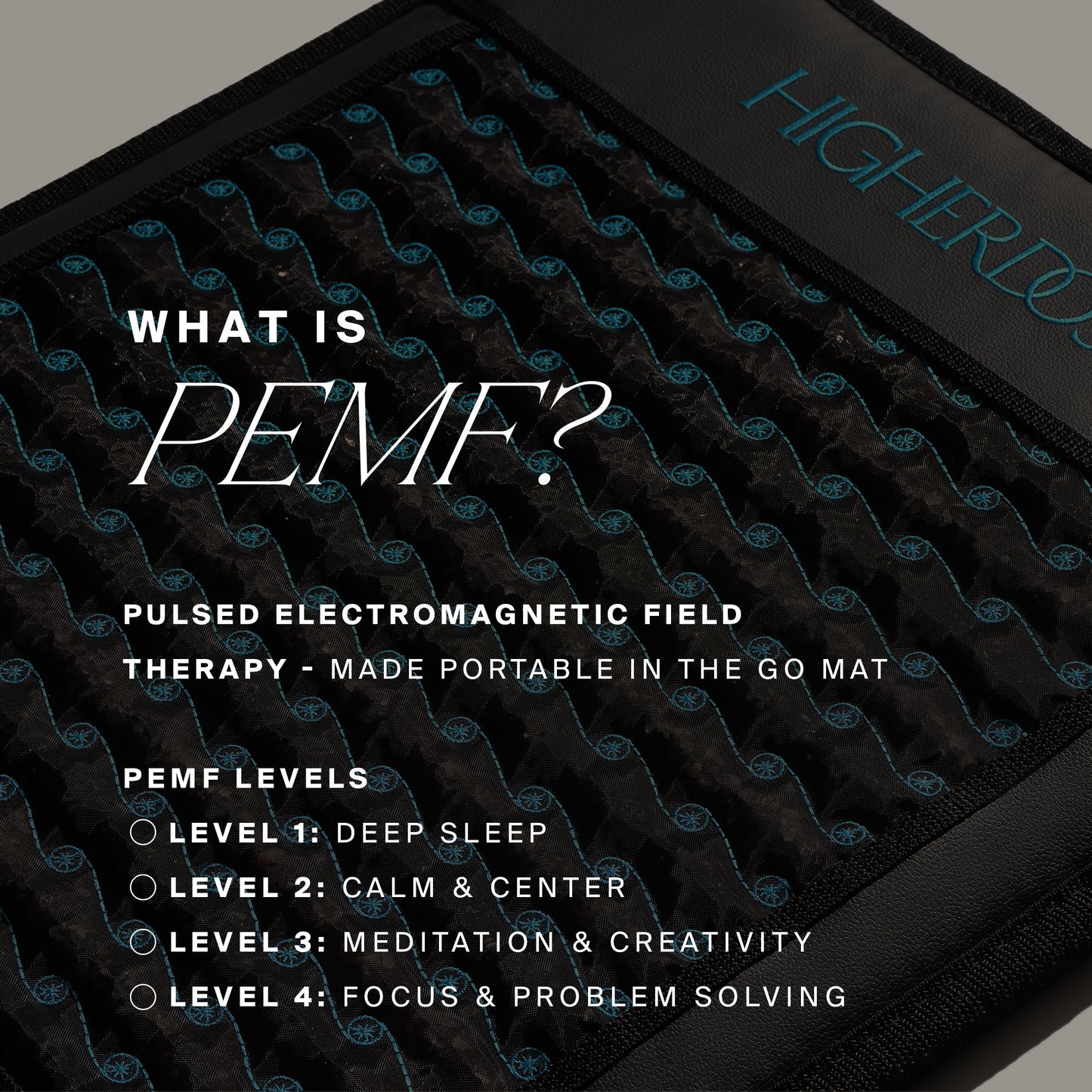 HigherDOSE Infrared PEMF Go Mat for Targeted Pain Relief & Post-Surgical Support