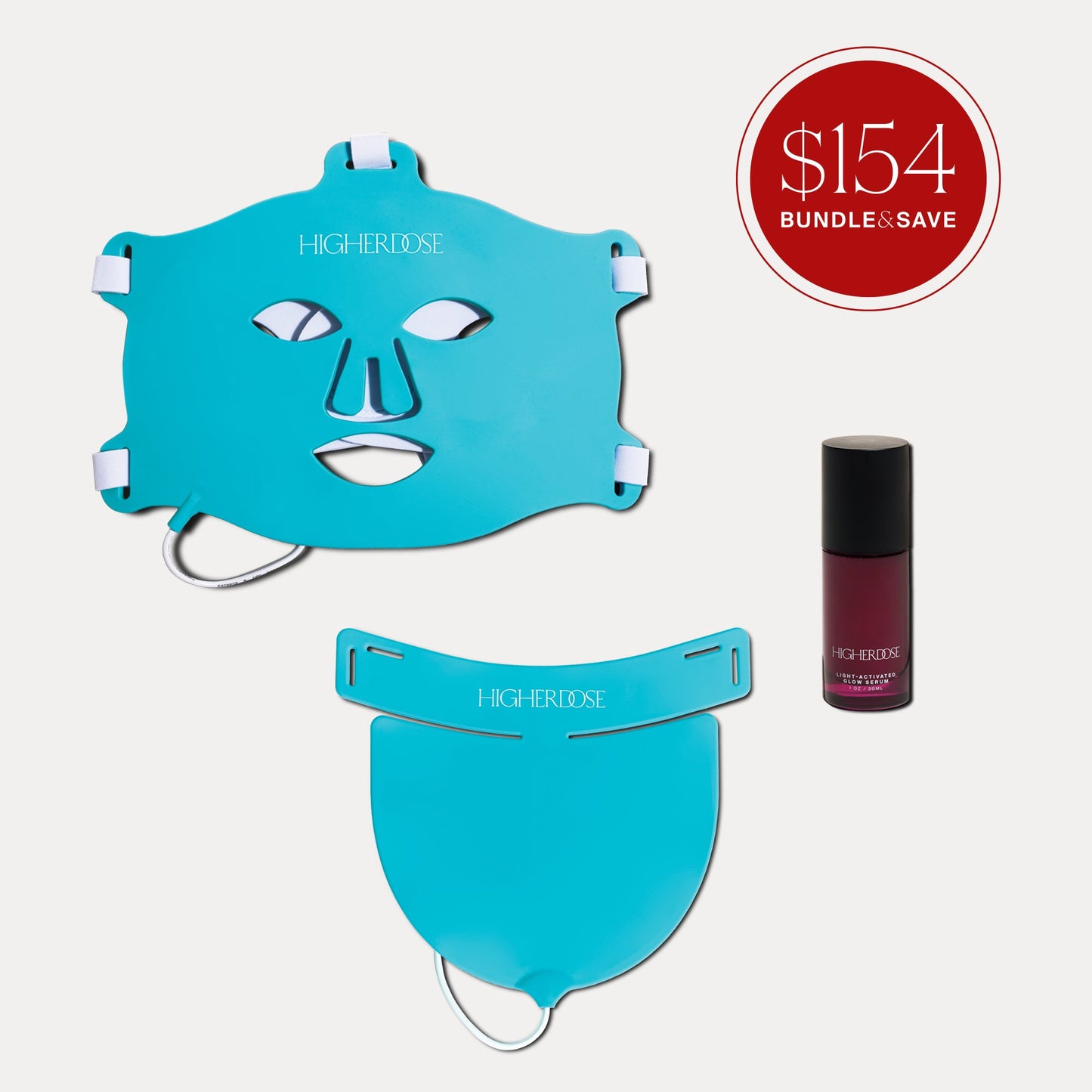 HigherDOSE Red Light Face Mask