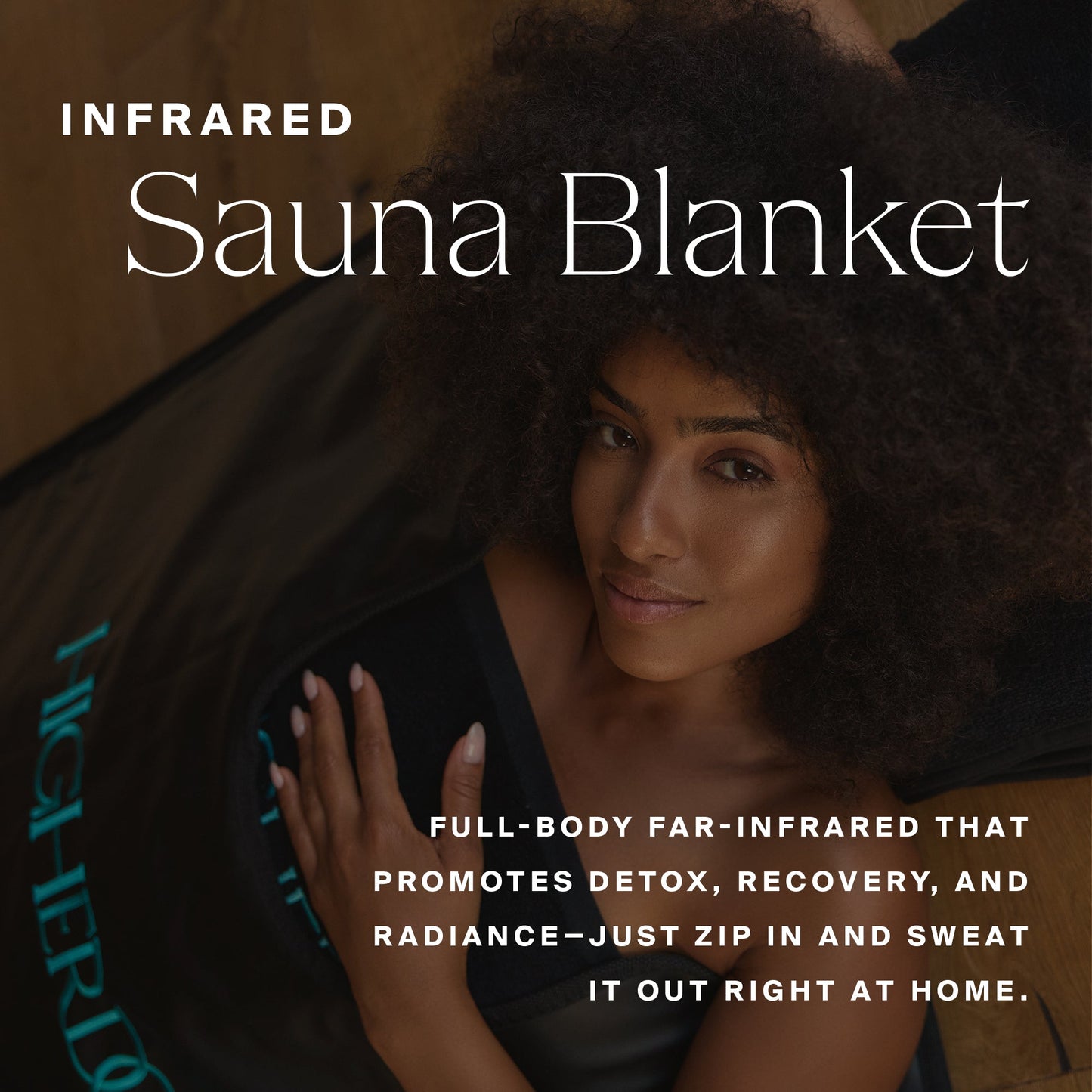 HigherDOSE Infrared Sauna Blanket for Deep Detoxification & Lymphatic Flush