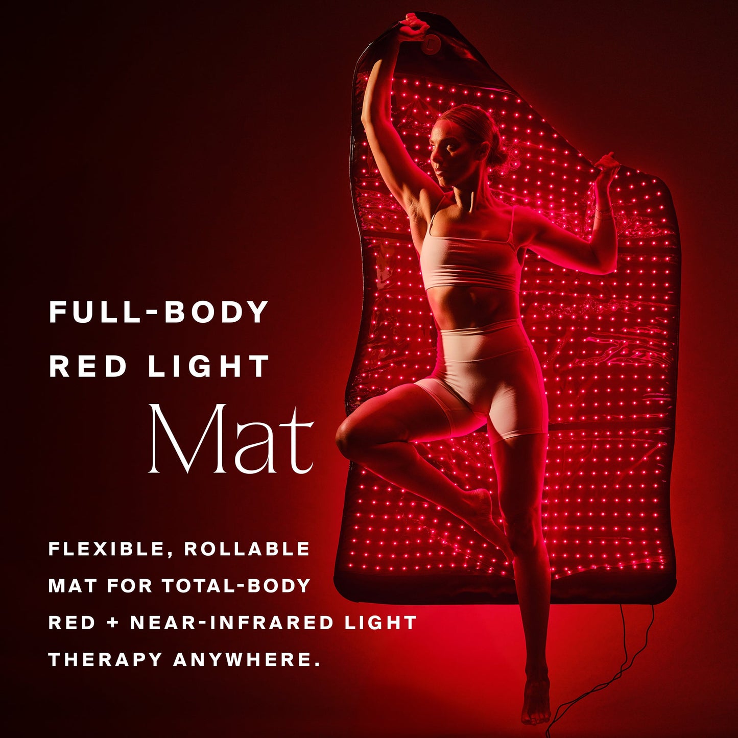 HigherDOSE Full Body Red Light Mat: Zero-Contact Surgical Recovery