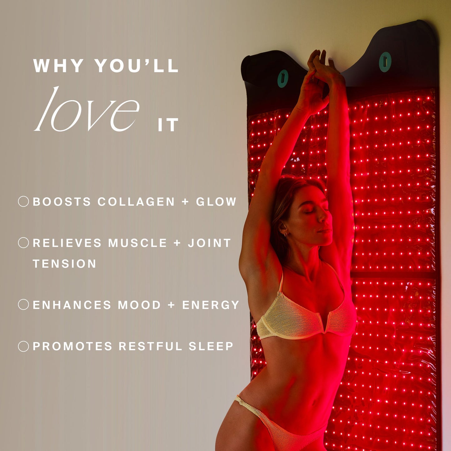 HigherDOSE Full Body Red Light Mat: Zero-Contact Surgical Recovery