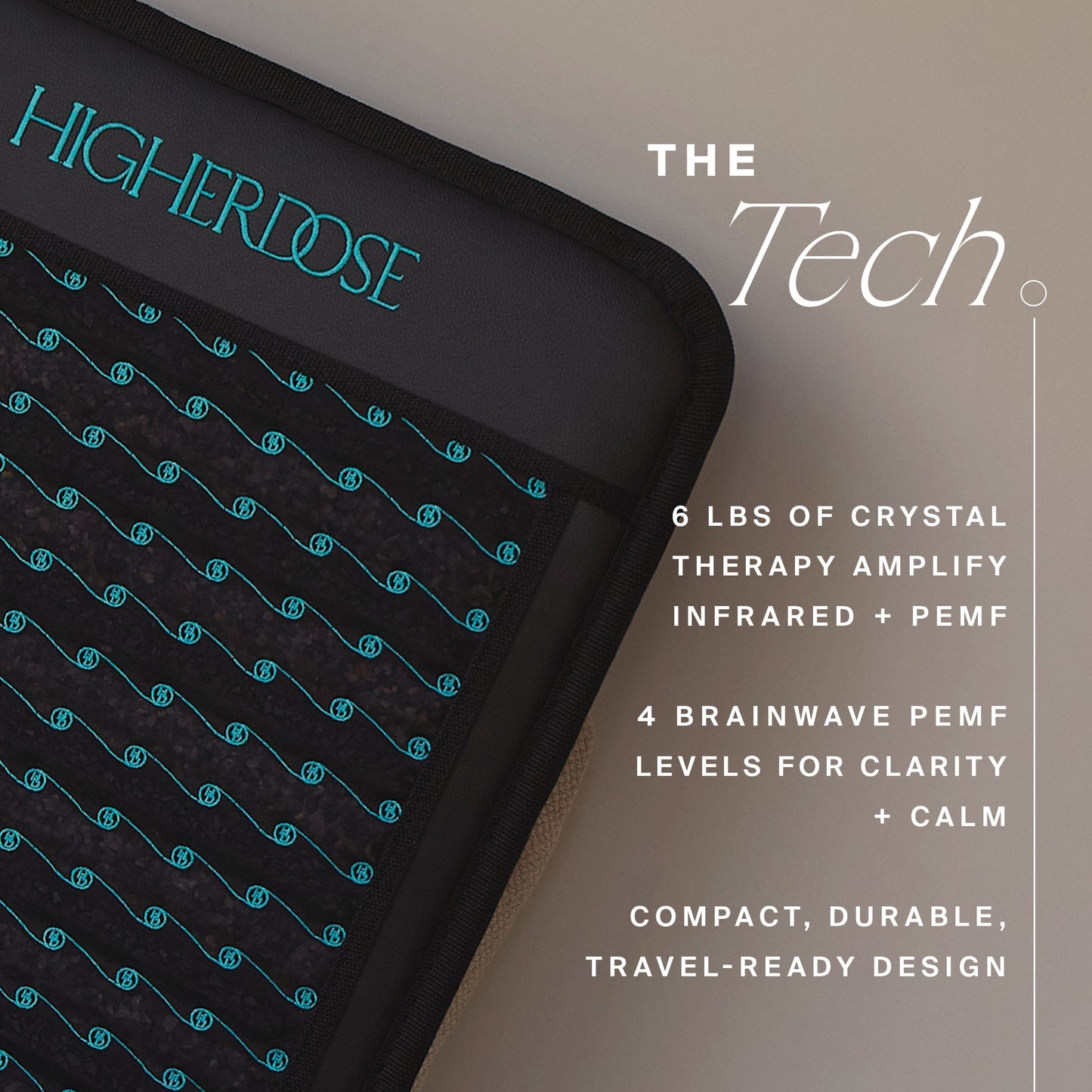 HigherDOSE Infrared PEMF Go Mat for Targeted Pain Relief & Post-Surgical Support