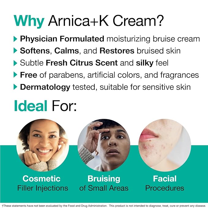 Arnica+K Recovery Cream - .5oz