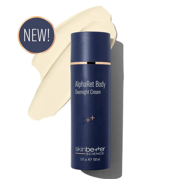 Skinbetter Science AlphaRet Body Overnight Cream — Retinoid Body Lotion for Crepey, Rough Skin