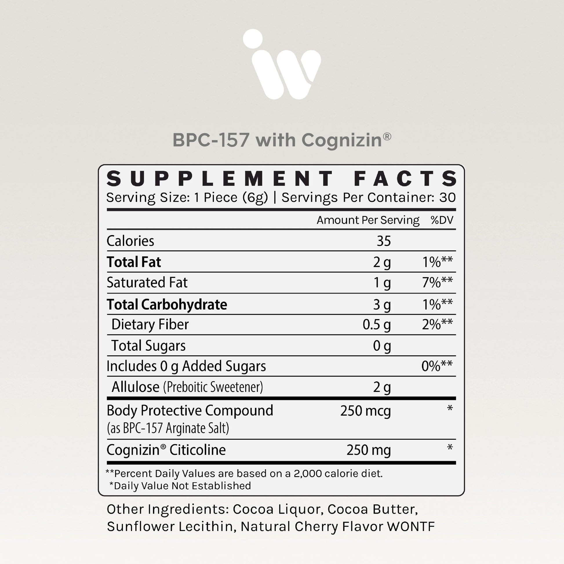 BPC-157 SMART CHOCOLATE AND BRAIN POWER BLEND