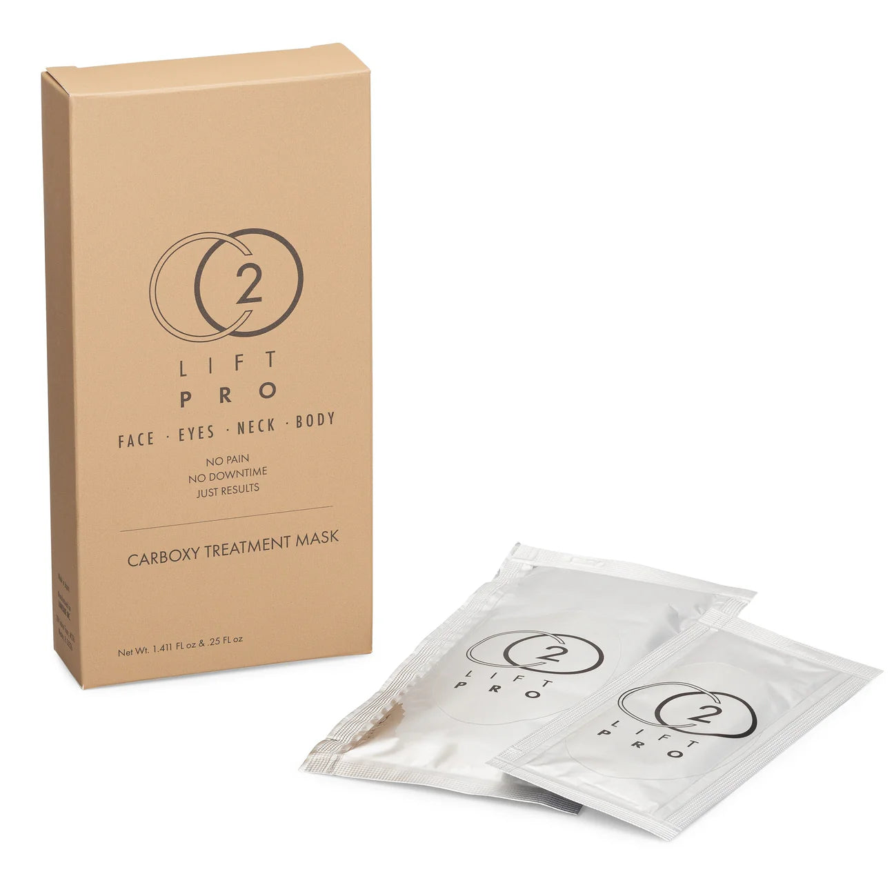 CO2 Lift Mask Pro Carboxy Gel Mask - Single Pack