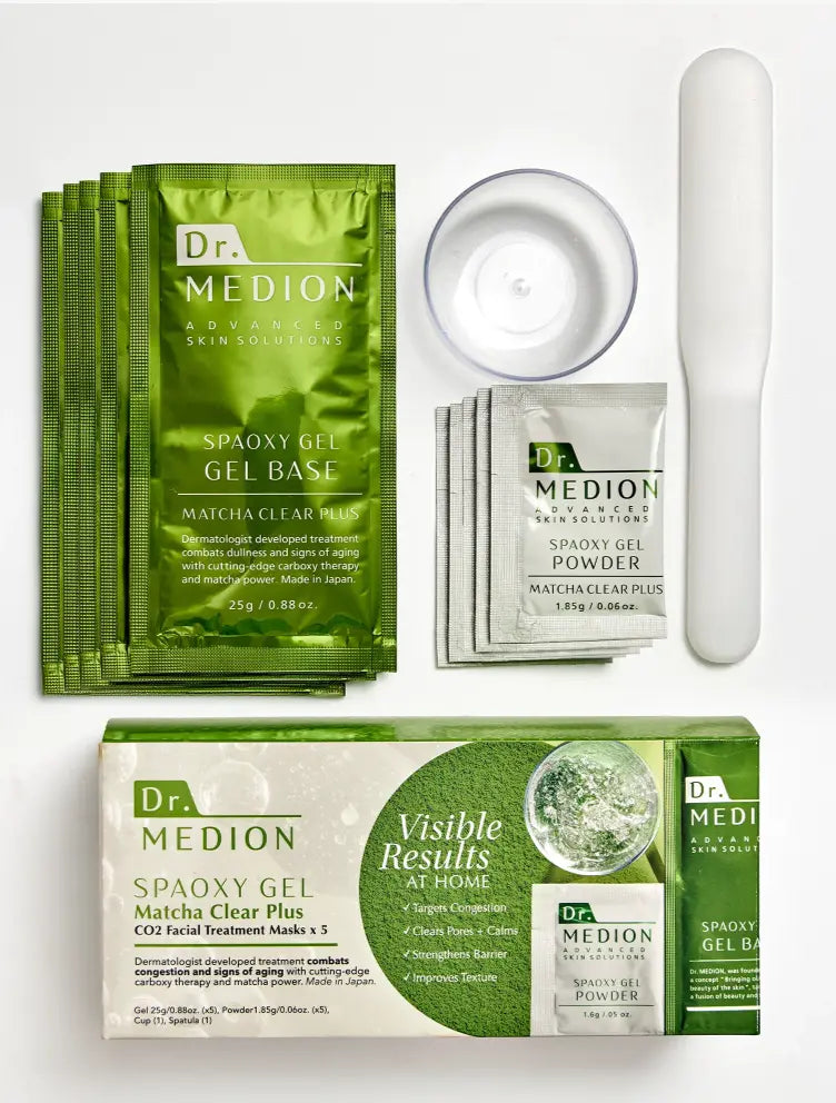 Box of 5 Matcha Masks
