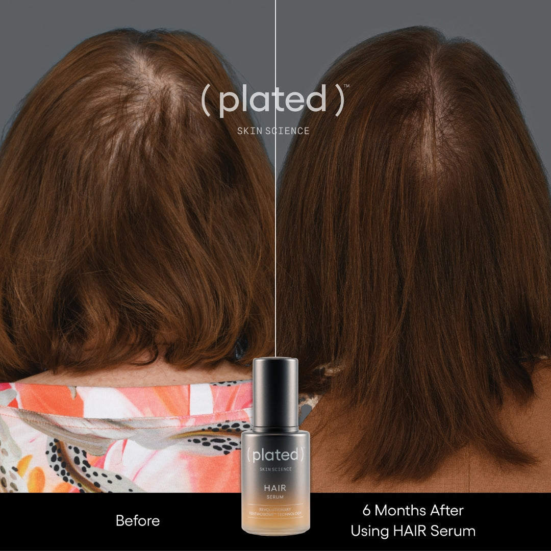 Plated Hair Female Before & After