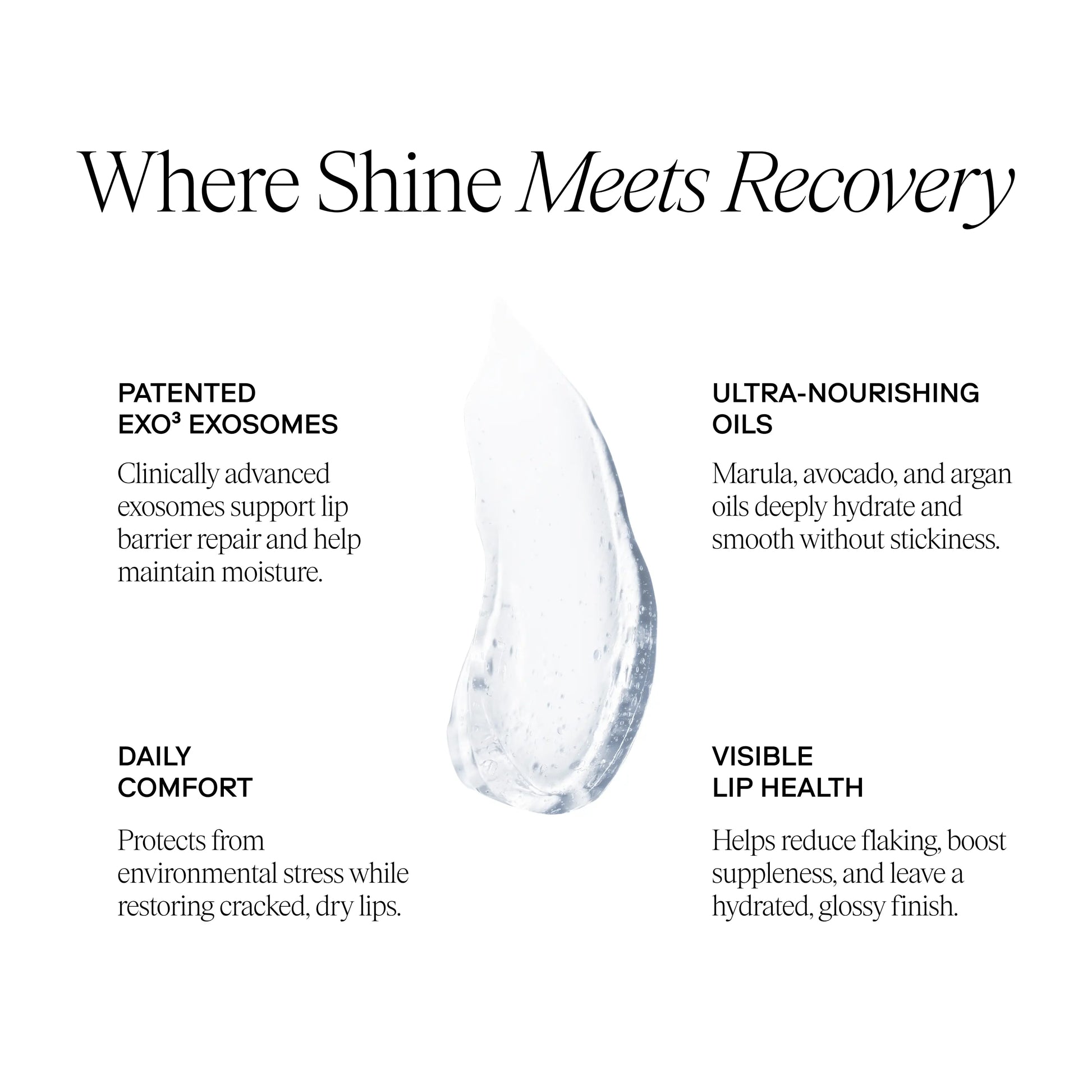 EXO LIPS® Hydra Healing Lip Balm / eXo³ Exosomes® Exoceuticals