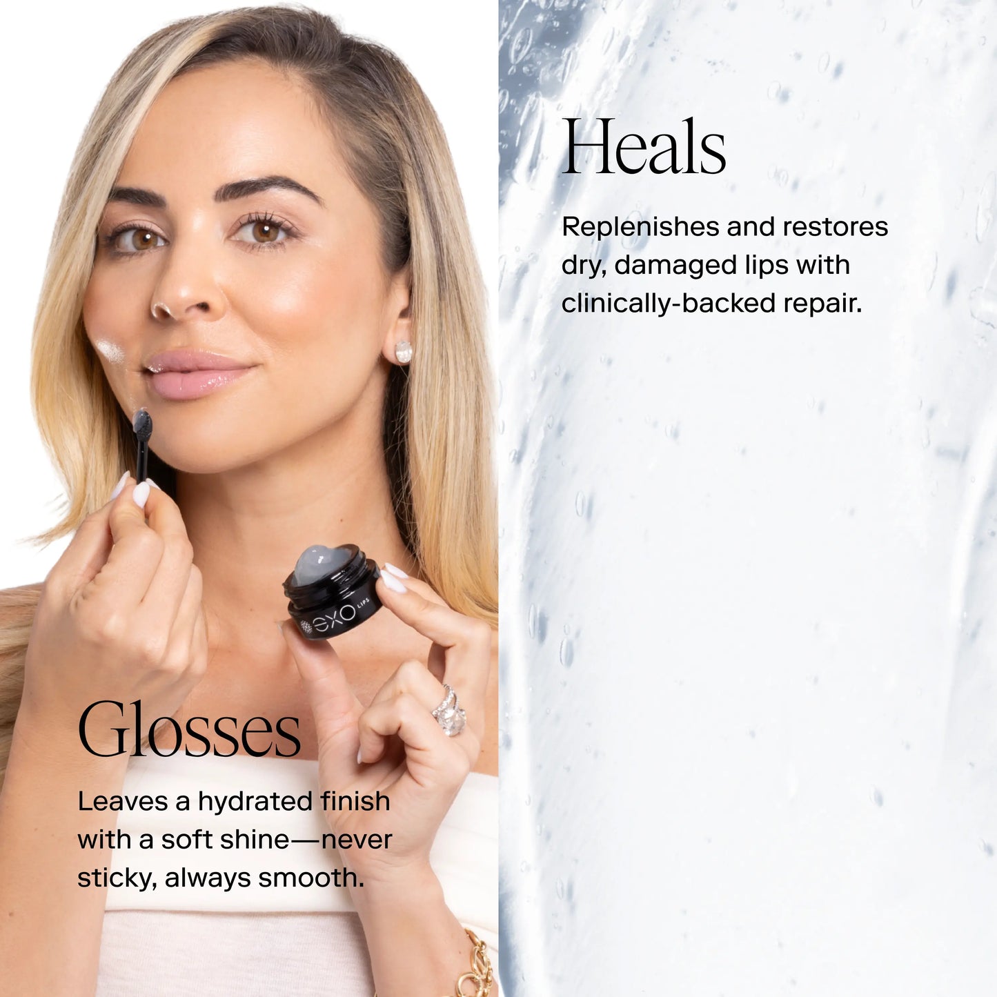 EXO LIPS® Hydra Healing Lip Balm / eXo³ Exosomes® Exoceuticals