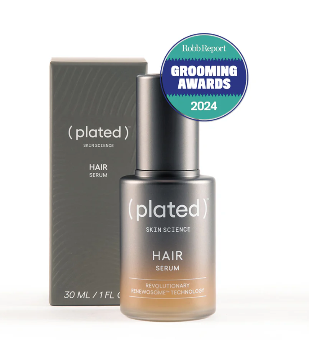 Plated Hair Bottle