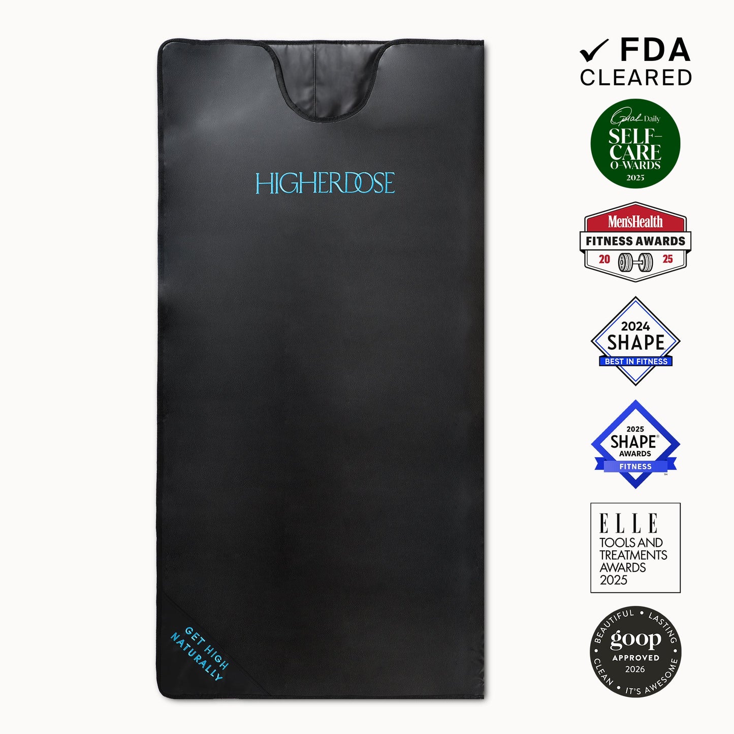 HigherDOSE Infrared Sauna Blanket for Deep Detoxification & Lymphatic Flush