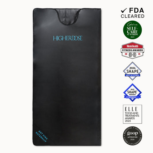 HigherDOSE Infrared Sauna Blanket for Deep Detoxification & Lymphatic Flush