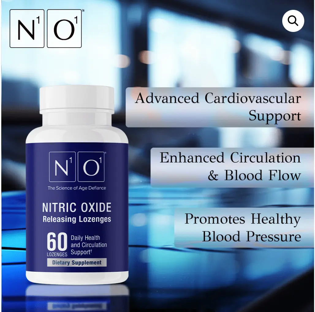 N1O1 Nitric Oxide NO2 Lozenges For Cardiovasular Health The Piazza Center for Advanced Skincare
