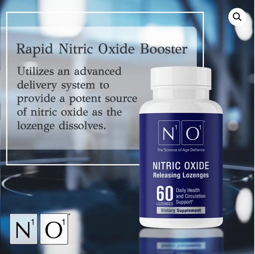 N1O1 Nitric Oxide NO2 Lozenges For Cardiovasular Health The Piazza Center for Advanced Skincare