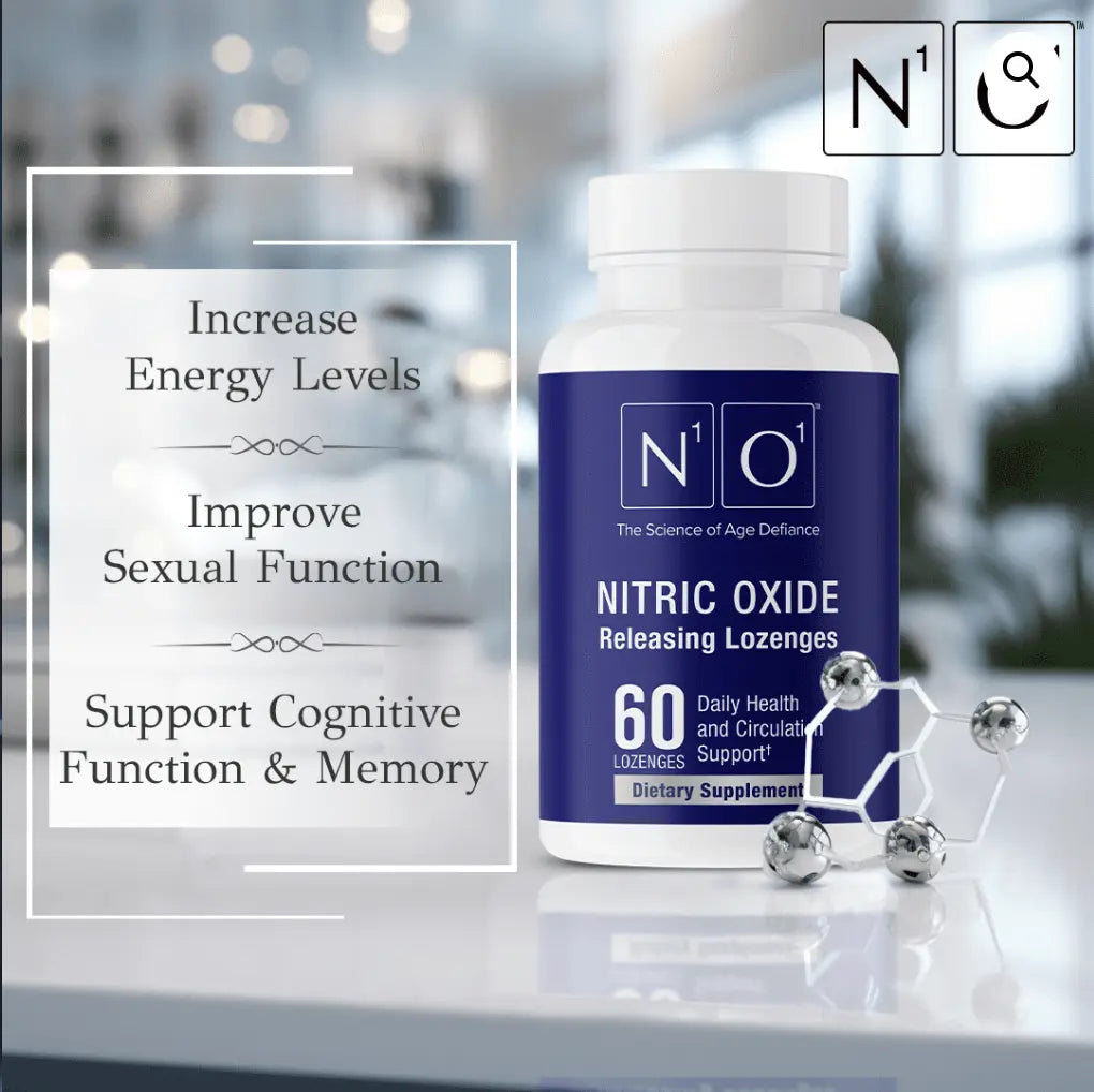 N1O1 Nitric Oxide NO2 Lozenges For Cardiovasular Health The Piazza Center for Advanced Skincare
