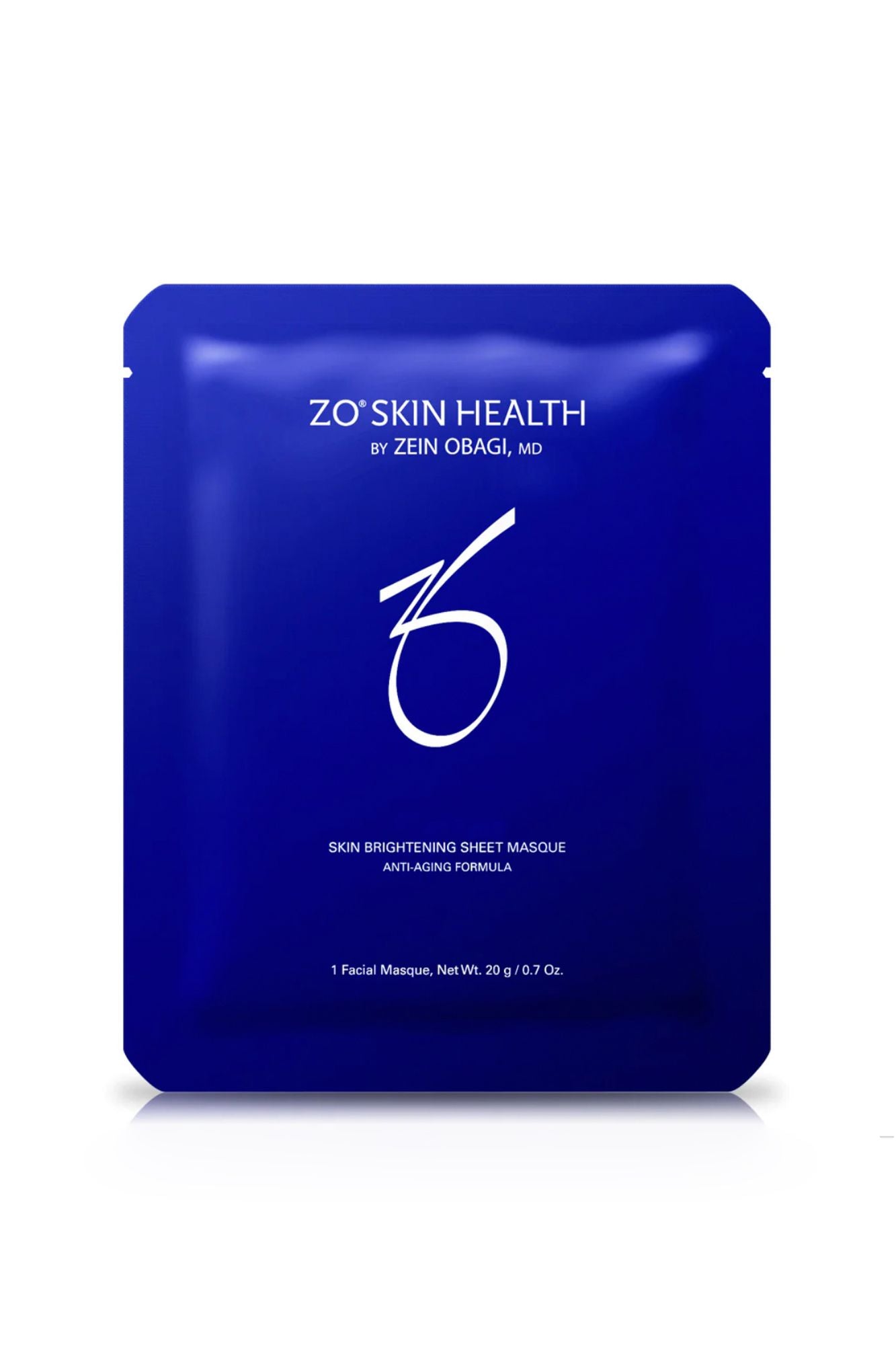 ZO Skin Health Brightening Sheet Masque single treatment mask