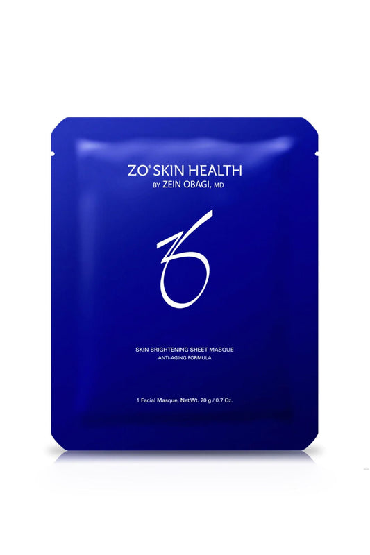 ZO Skin Health Brightening Sheet Masque single treatment mask