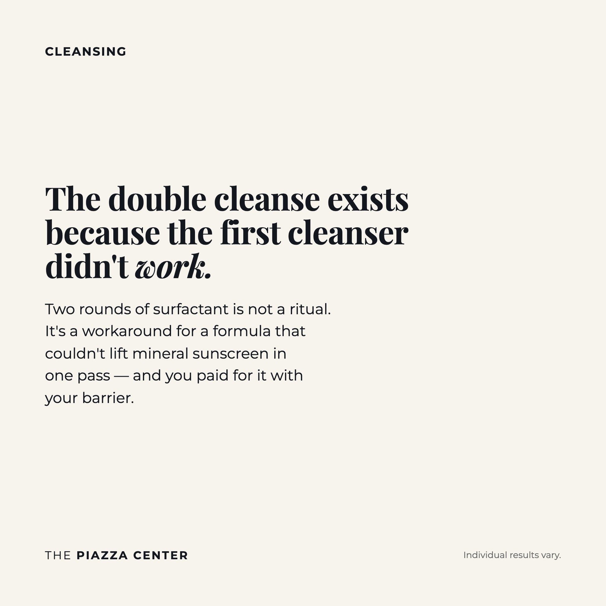 Why you can skip the double cleanse with Pavise Gentle Amino Powerwash
