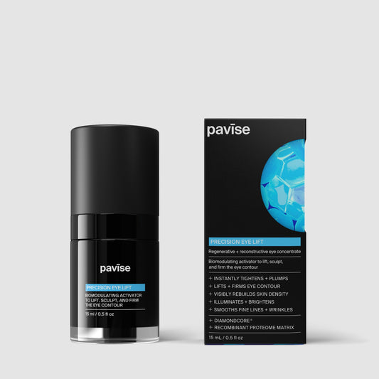 Pavise Precision Eye Lift 15ml bottle and carton