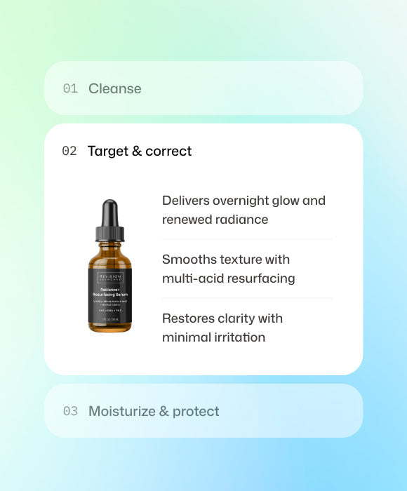 Radiance+ Resurfacing Serum how to use